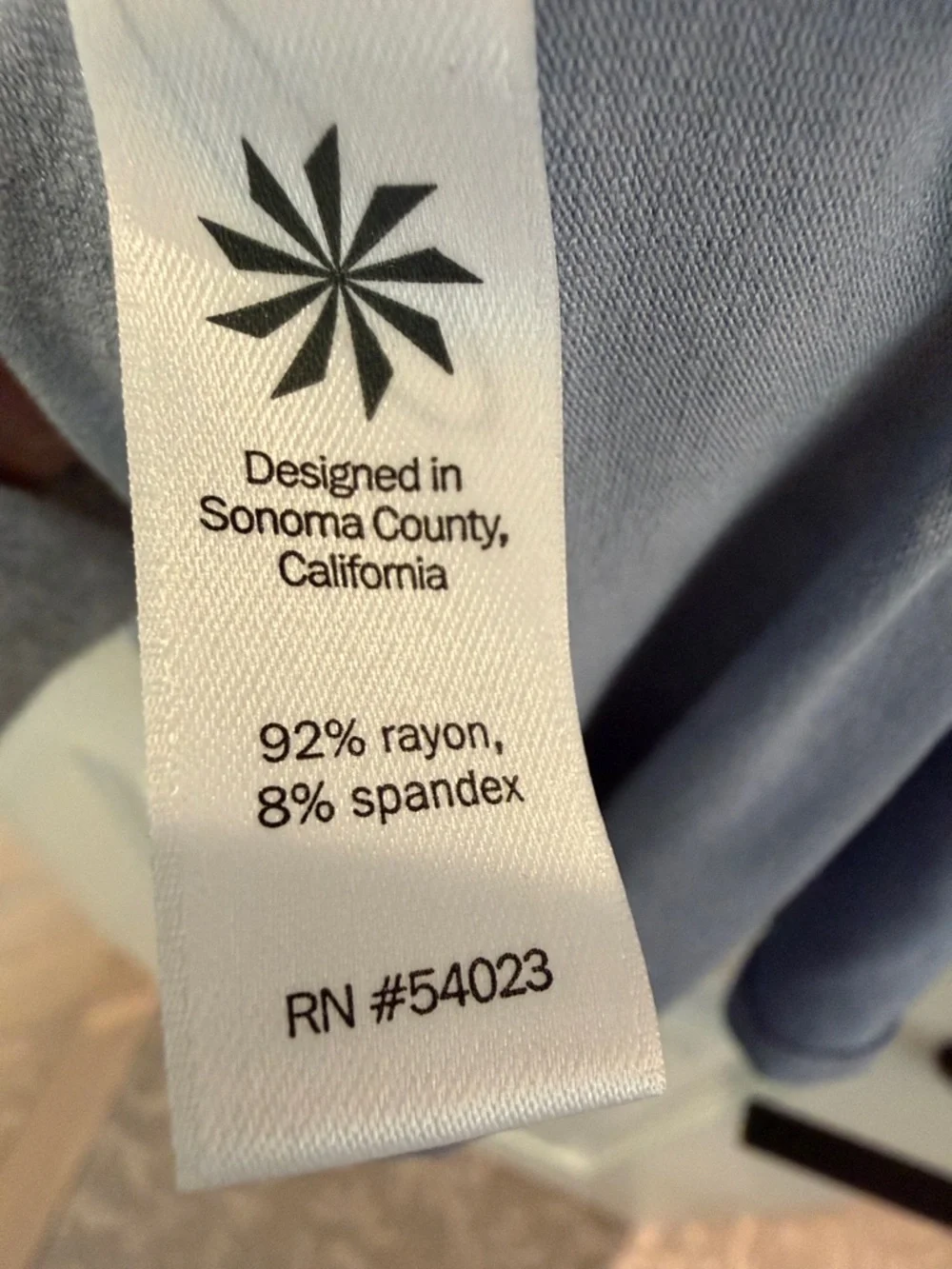 Athleta Sunkissed Midi Dress Ombre Ruched dress in Navy and Light Blue - Picture 4 of 7